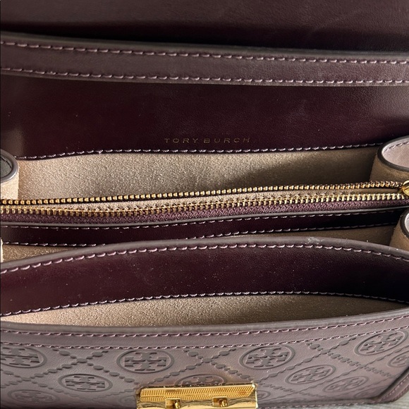 Tory Burch cordovan leather shoulder bag - Picture 6 of 6